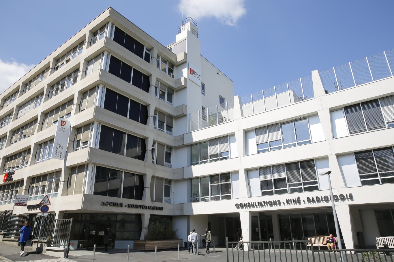 The Swiss Hospital of Paris labeled “local hospital”