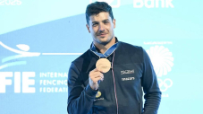 Maxime Pauty, médaillé de bronze aux championnats du monde d’escrime