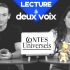 Lecture à voix haute : Contes Universels